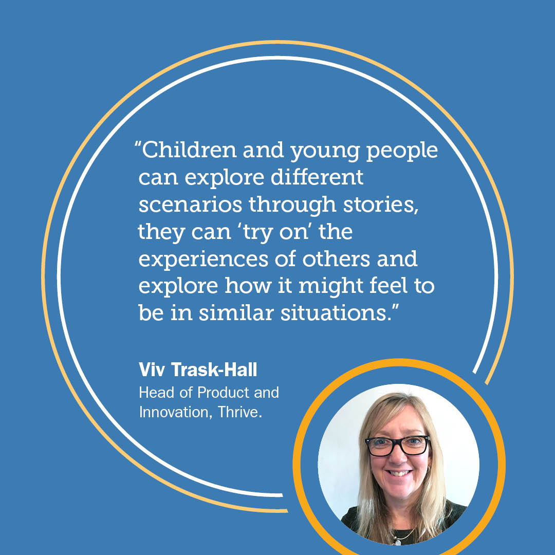 Viv Trask-Hall quote about the benefits of storytelling
